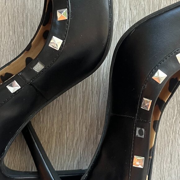 Black studded stilettos - Picture 5 of 5